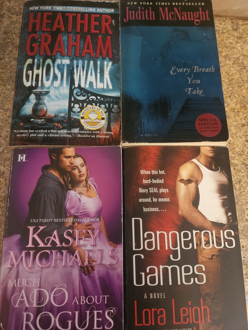 4 Adult Paperbacks. Buy 1 Book Listing, Get 1 Free